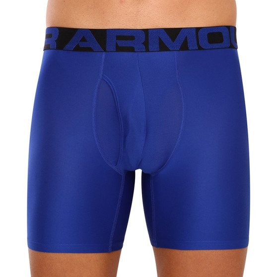 2PACK Boxers para homem Under Armour superdimensionado azul (1363619 400)