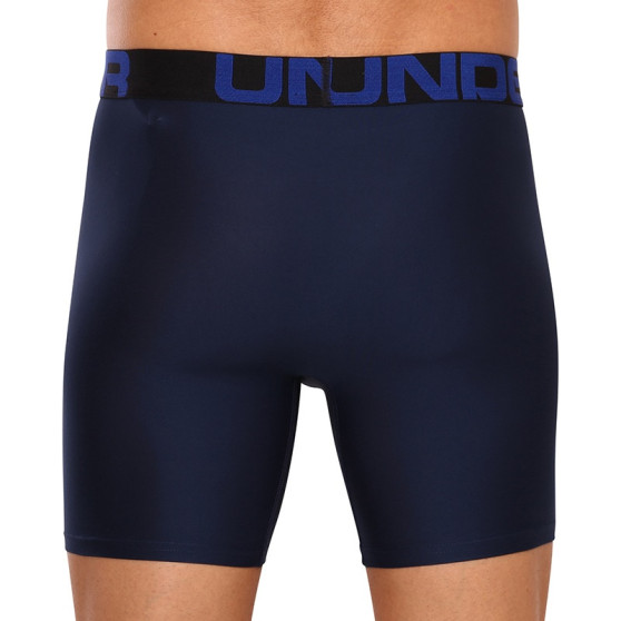 2PACK Boxers para homem Under Armour superdimensionado azul (1363619 400)