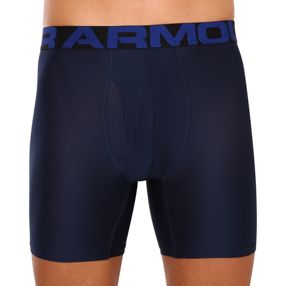 2PACK Boxers para homem Under Armour superdimensionado azul (1363619 400)