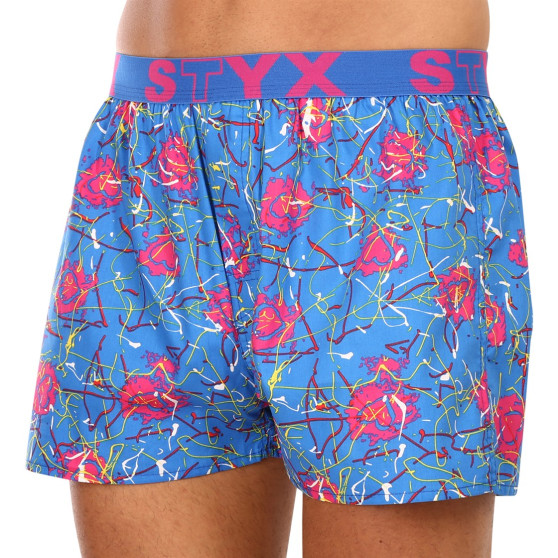 Boxers para homem Styx arte desportiva borracha Jáchym corações (B1358)