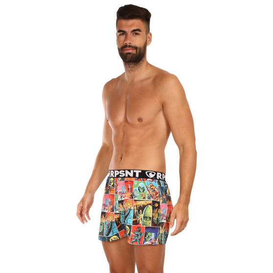 Boxers de homem Represent ataque alienígena exclusivo de Mike (R3M-BOX-0703)