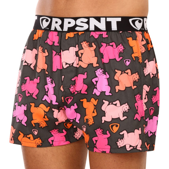 Boxers para homem Represent exclusivo Mike dancing piggies (R3M-BOX-0704)