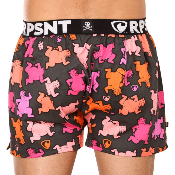 Boxers para homem Represent exclusivo Mike dancing piggies (R3M-BOX-0704)