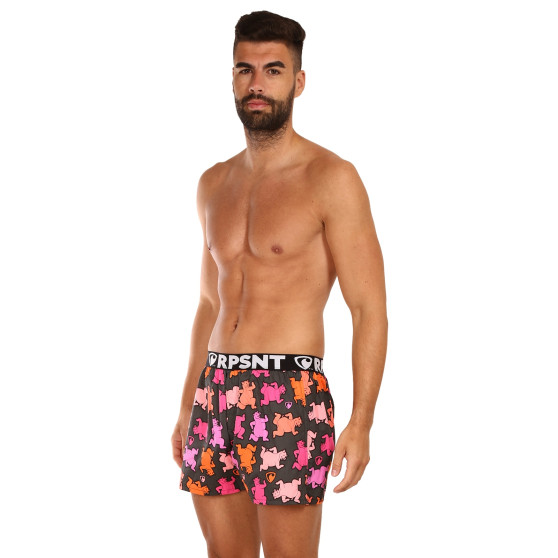 Boxers para homem Represent exclusivo Mike dancing piggies (R3M-BOX-0704)