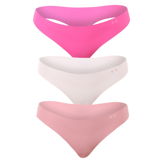 3PACK Tanga para mulher Under Armour multicolorido (1325615 697)