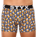 Boxers para homem Styx cerveja de borracha desportiva de arte longa (U1357)