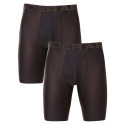 2PACK Boxers para homem Under Armour preto (1363622 001)