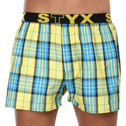 Boxers para homem Styx desporto elástico multicolorido (B1002)