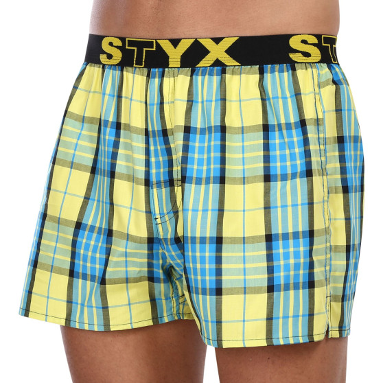 Boxers para homem Styx desporto elástico multicolorido (B1002)