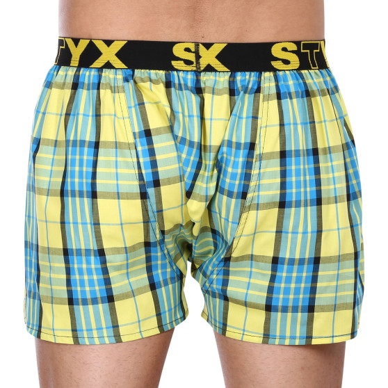 Boxers para homem Styx desporto elástico multicolorido (B1002)