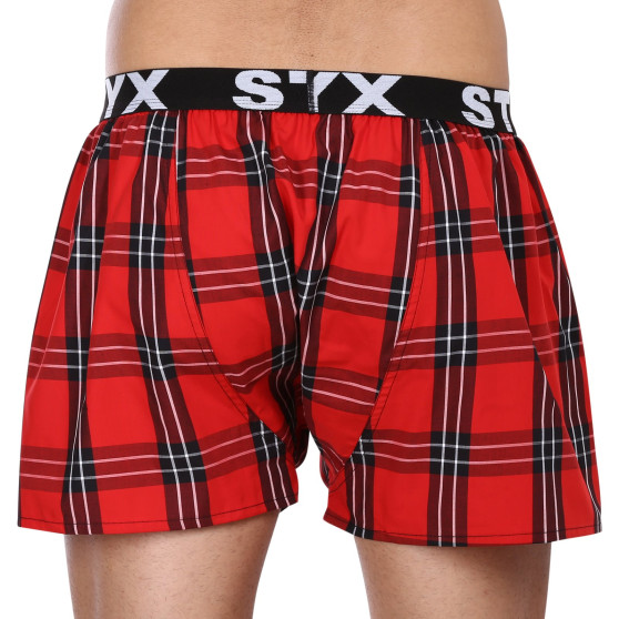 Boxers para homem Styx desporto elástico multicolorido (B1003)