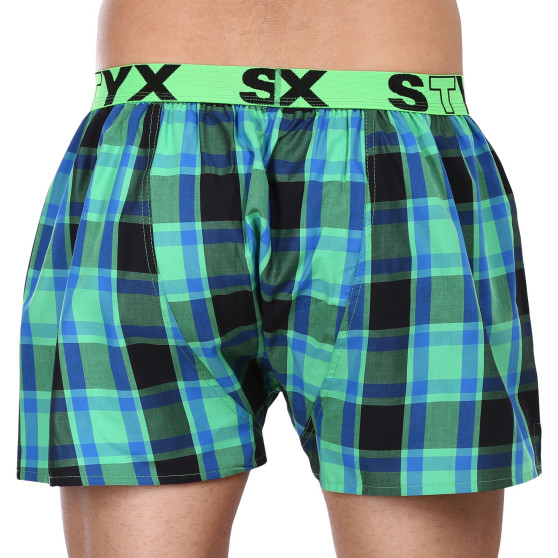 Boxers para homem Styx desporto elástico multicolorido (B1004)