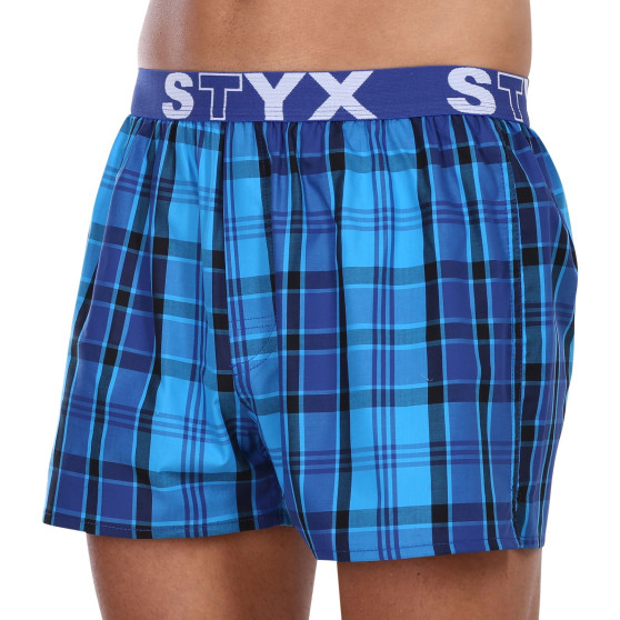 Boxers para homem Styx desporto elástico multicolorido (B1005)