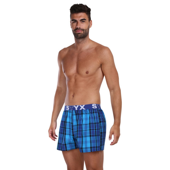 Boxers para homem Styx desporto elástico multicolorido (B1005)