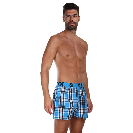 Boxers para homem Styx desporto elástico multicolorido (B1009)