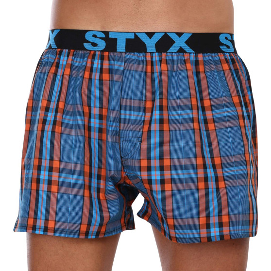 Boxers para homem Styx desporto elástico multicolorido (B1010)