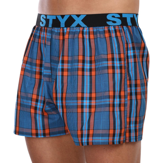 Boxers para homem Styx desporto elástico multicolorido (B1010)