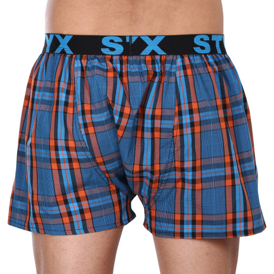 Boxers para homem Styx desporto elástico multicolorido (B1010)