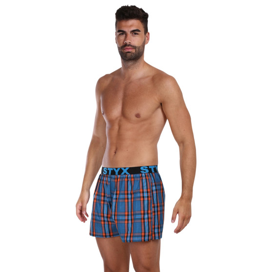 Boxers para homem Styx desporto elástico multicolorido (B1010)