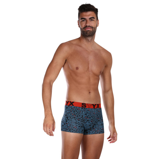 Boxers para homem Styx arte desporto borracha doodle (G1256)