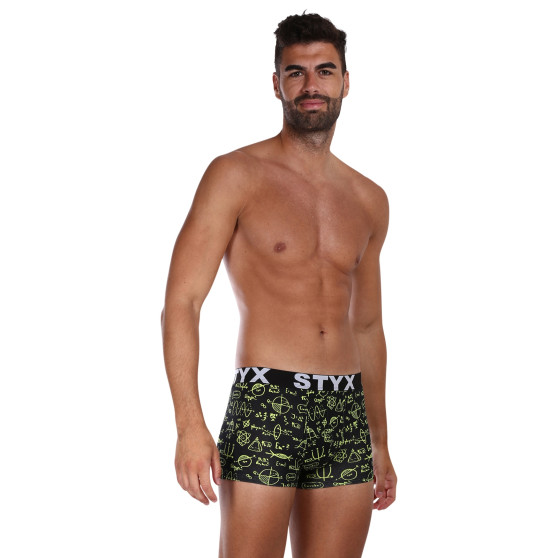 Boxers para homem Styx arte desporto borracha física (G1652)