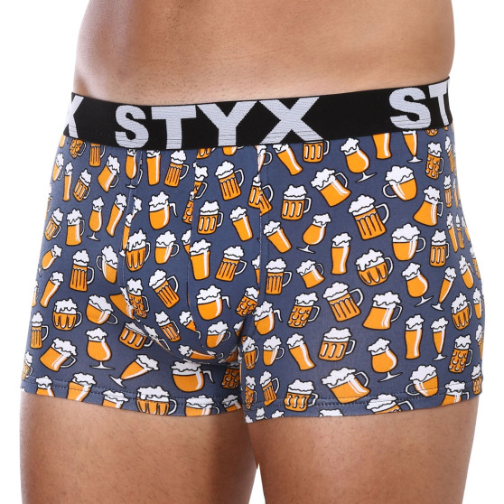 Boxers para homem Styx arte desportiva cerveja de borracha (G1357)