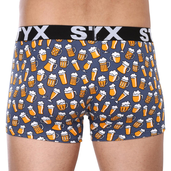 Boxers para homem Styx arte desportiva cerveja de borracha (G1357)