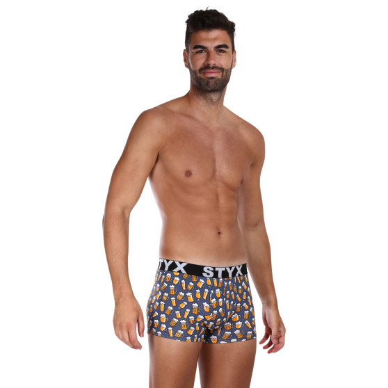 Boxers para homem Styx arte desportiva cerveja de borracha (G1357)