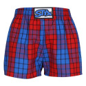 Boxers para criança Styx clássico elástico multicolorido (J1001)