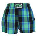 Boxers para criança Styx clássico elástico multicolorido (J1004)