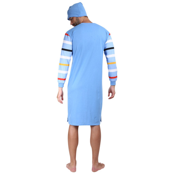 Camisola de noite para homem Foltýn azul claro de grandes dimensões (FNKN5)