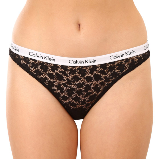 3PACK cuecas para mulher Calvin Klein superdimensionado multicolorido (QD3975E-BP7)