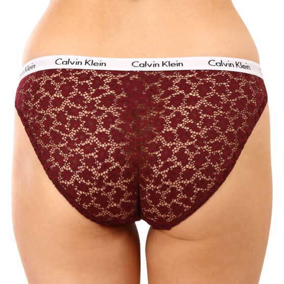 3PACK cuecas para mulher Calvin Klein superdimensionado multicolorido (QD3975E-BP7)