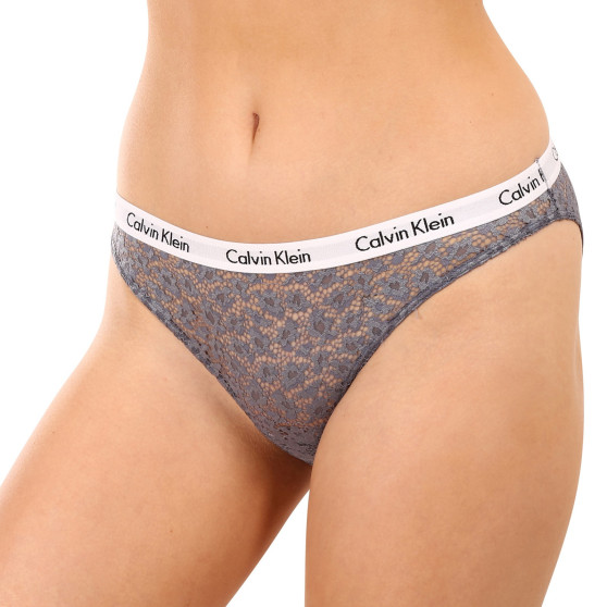 3PACK cuecas para mulher Calvin Klein superdimensionado multicolorido (QD3975E-BP7)