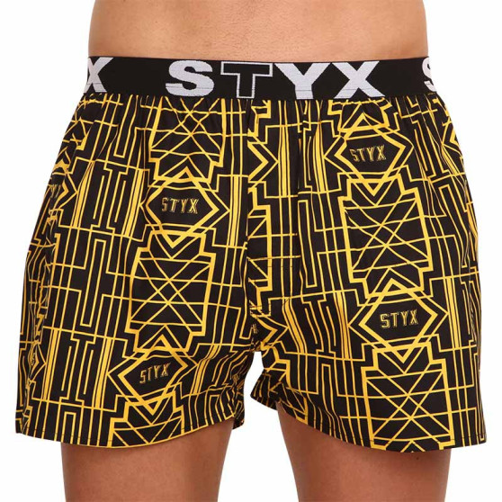 10PACK Boxers para homem Styx arte esportes borracha multicolorido (10B113602267598)