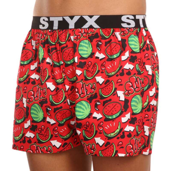 10PACK Boxers para homem Styx arte esportes borracha multicolorido (10B113602267598)