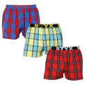 3PACK Boxers para homem Styx desporto elástico multicolorido (3B10123)