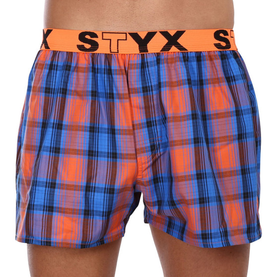 Boxers para homem Styx desporto elástico multicolorido (B1006)