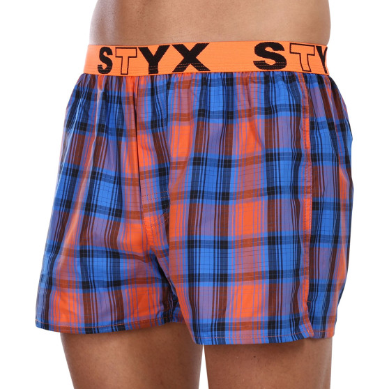 Boxers para homem Styx desporto elástico multicolorido (B1006)