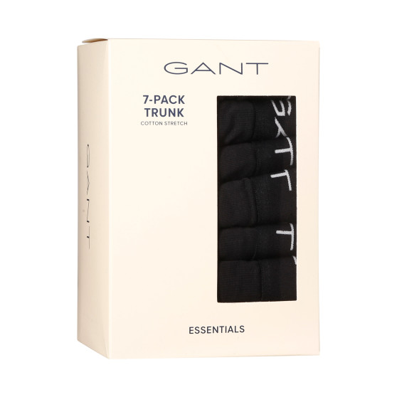 7PACK Boxers para homem Gant preto (900017003-005)