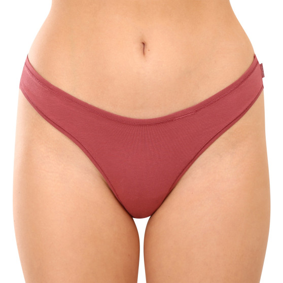 Tanga para mulher Calvin Klein rosa (QD3954E-VLL)