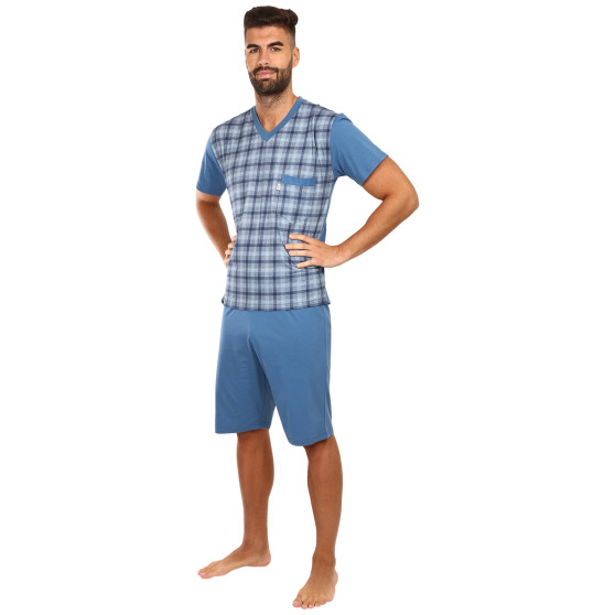 Pijama para homem Foltýn azul (FPK7)