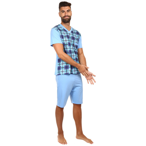 Pijama para homem Foltýn azul (FPK13)