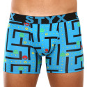 Boxers para homem Styx jogo de borracha desportiva de arte longa (U1259)