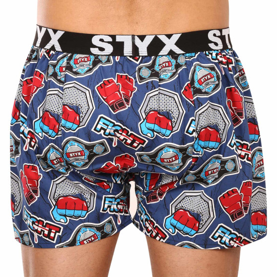 Boxers para homem Styx arte desportiva borracha luta (B1556)