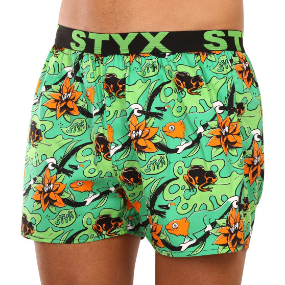 Boxers para homem Styx arte esportes borracha tropic (B1557)