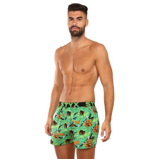 Boxers para homem Styx arte esportes borracha tropic (B1557)