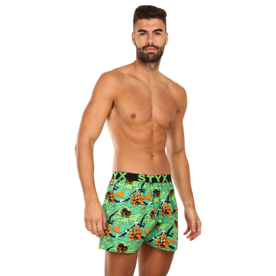 Boxers para homem Styx arte esportes borracha tropic (B1557)