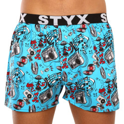 Boxers para homem Styx arte desporto borracha música (B1558)