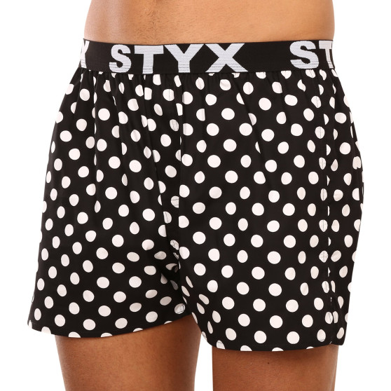 Boxers para homem Styx arte desporto borracha bolinhas (B1650)